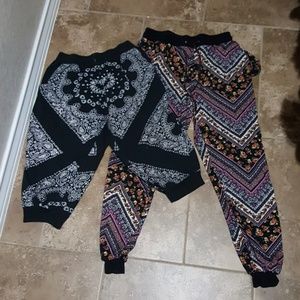 2 Joggers size large